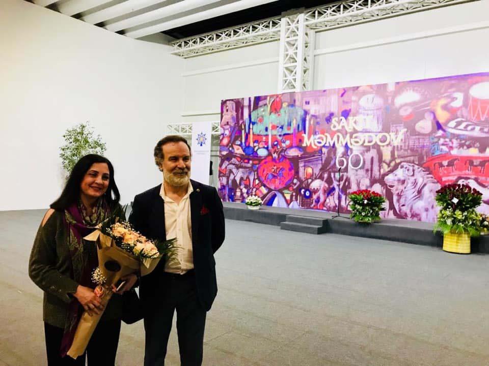 В Baku Crystal Hall открылась грандиозная юбилейная выставка Сакита Мамедова (ФОТО)