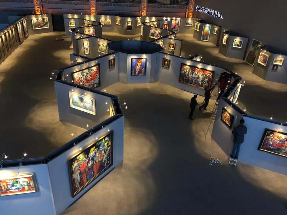 В Baku Crystal Hall открылась грандиозная юбилейная выставка Сакита Мамедова (ФОТО)