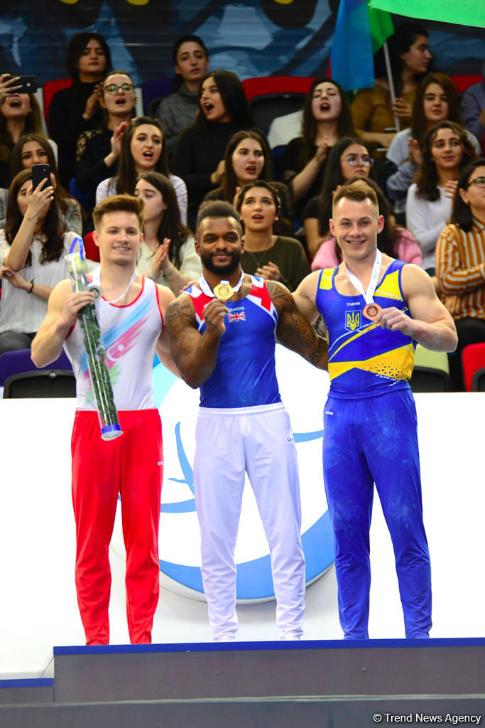 Лучшие моменты Кубка мира FIG по спортивной гимнастике в Баку (ФОТОРЕПОРТАЖ)