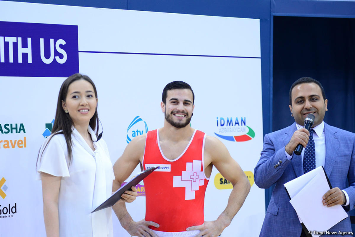 В Баку стартовал третий день соревнований Кубка мира FIG по спортивной гимнастике (ФОТО)