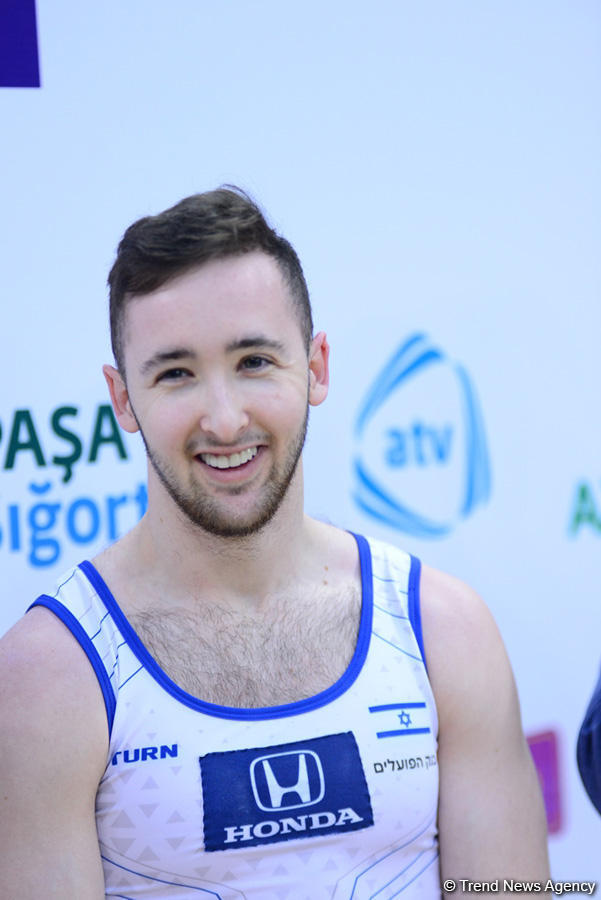 В Баку стартовал третий день соревнований Кубка мира FIG по спортивной гимнастике (ФОТО)