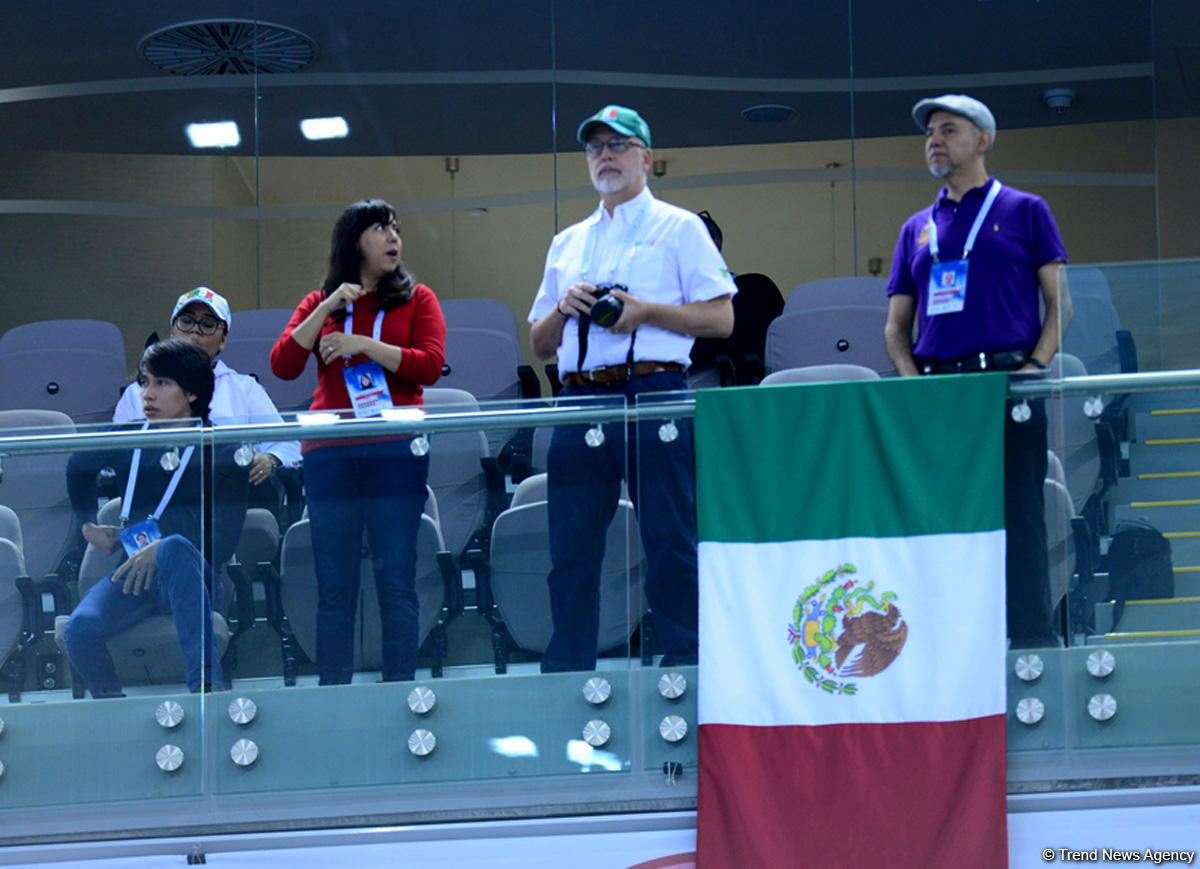 В Баку стартовал третий день соревнований Кубка мира FIG по спортивной гимнастике (ФОТО)