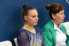 В Национальной арене гимнастики продолжаются финальные соревнования Кубка мира по спортивной гимнастике в Баку (ФОТО)