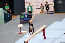Стартовал последний день соревнований Кубка мира по спортивной гимнастике в Баку (ФОТО)