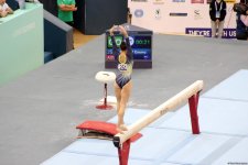 Стартовал последний день соревнований Кубка мира по спортивной гимнастике в Баку (ФОТО)
