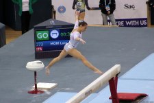 Стартовал последний день соревнований Кубка мира по спортивной гимнастике в Баку (ФОТО)
