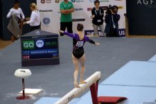 Стартовал последний день соревнований Кубка мира по спортивной гимнастике в Баку (ФОТО)