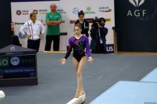 Стартовал последний день соревнований Кубка мира по спортивной гимнастике в Баку (ФОТО)