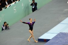 Стартовал последний день соревнований Кубка мира по спортивной гимнастике в Баку (ФОТО)