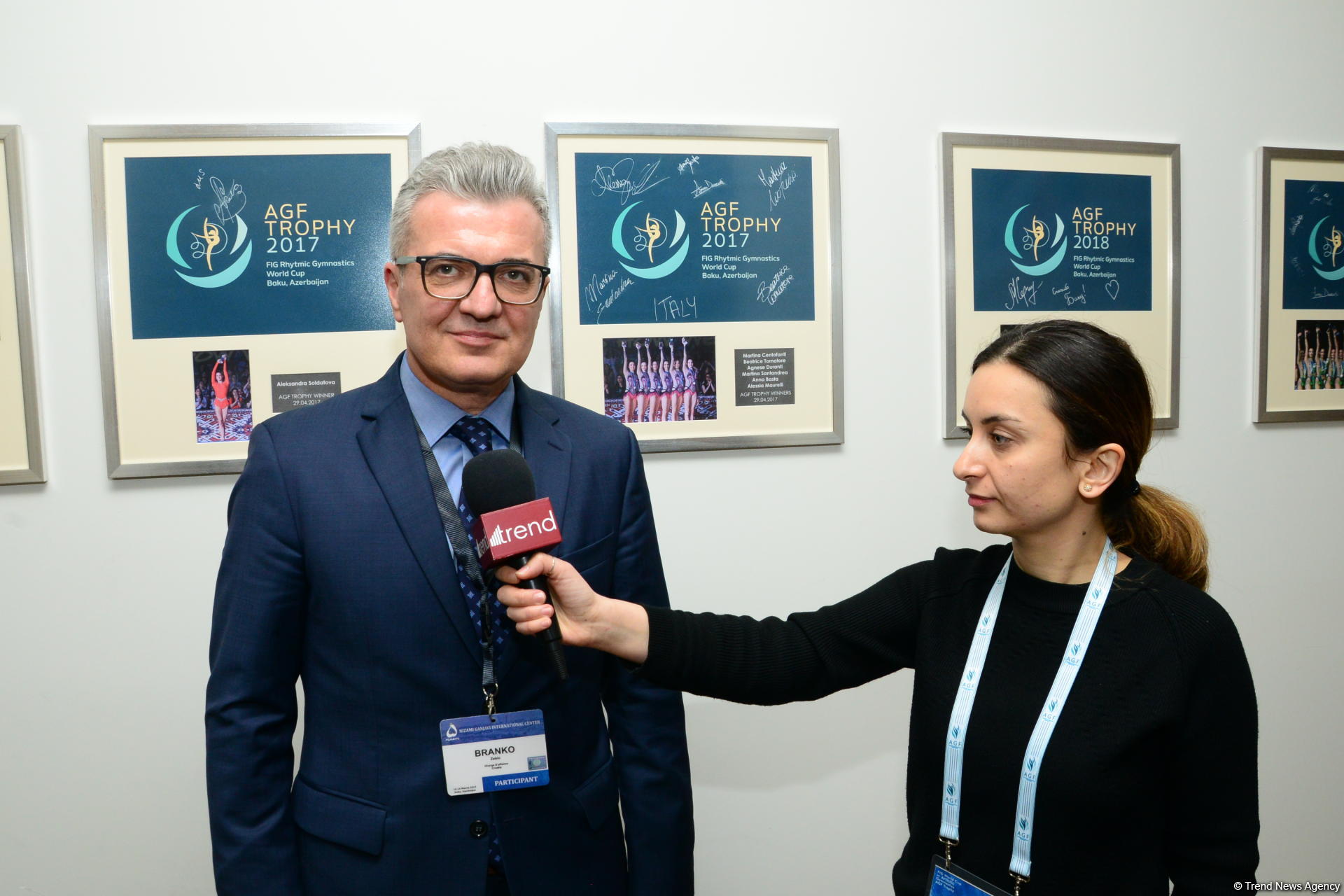 В Азербайджане потрясающая Национальная арена гимнастики - хорватский дипломат (ФОТО)