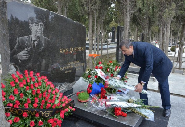 В Баку почтили память Хана Шушинского (ФОТО)