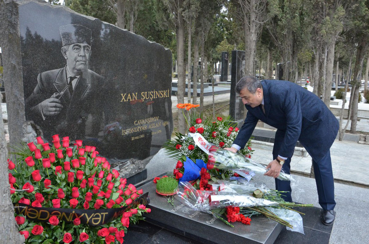 В Баку почтили память Хана Шушинского (ФОТО)
