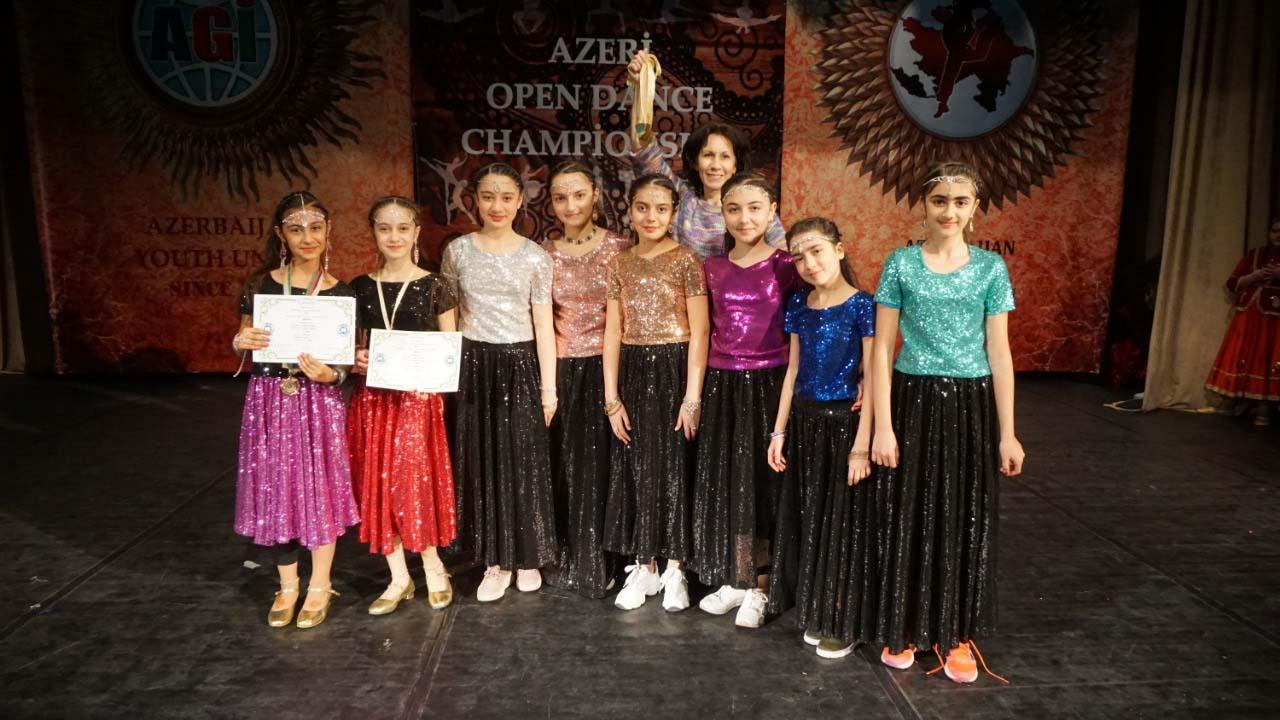 Определены победители открытого чемпионата Азербайджана по танцам (ФОТО)