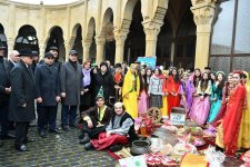 Праздник Новруз в Храме Атешгях (ФОТО)