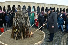 Праздник Новруз в Храме Атешгях (ФОТО)