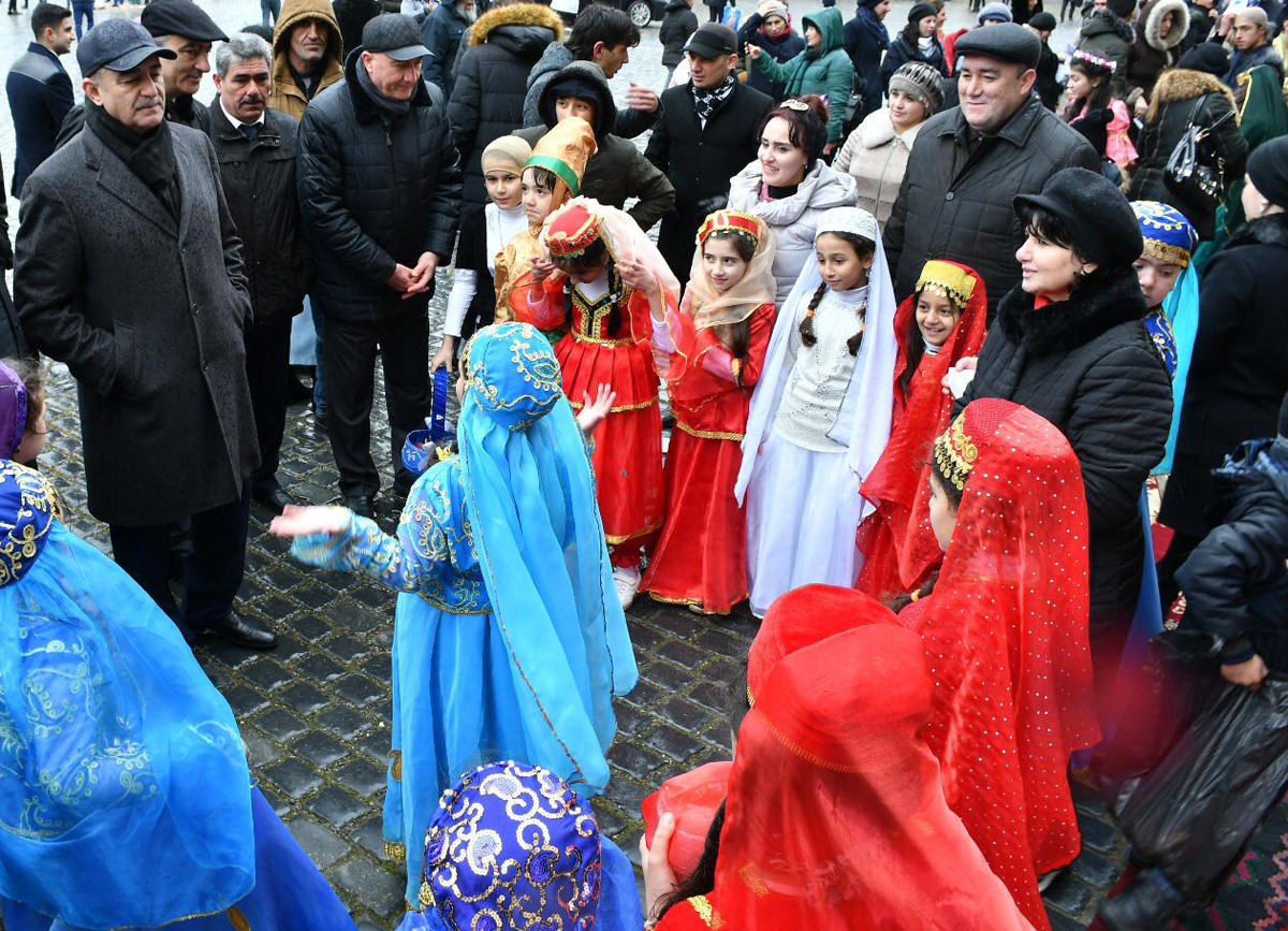 Праздник Новруз в Храме Атешгях (ФОТО)