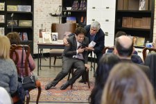 Всемирный день театра в Бакинском книжном центре (ФОТО)