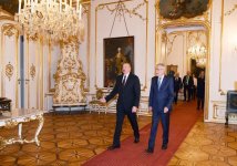 Президент Ильхам Алиев встретился в Вене с Федеральным президентом Австрии (ФОТО)