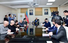 57 предпринимателей сгоревшего в Баку т/ц "Диглас" уже получили финансовую помощь - министр (ФОТО)