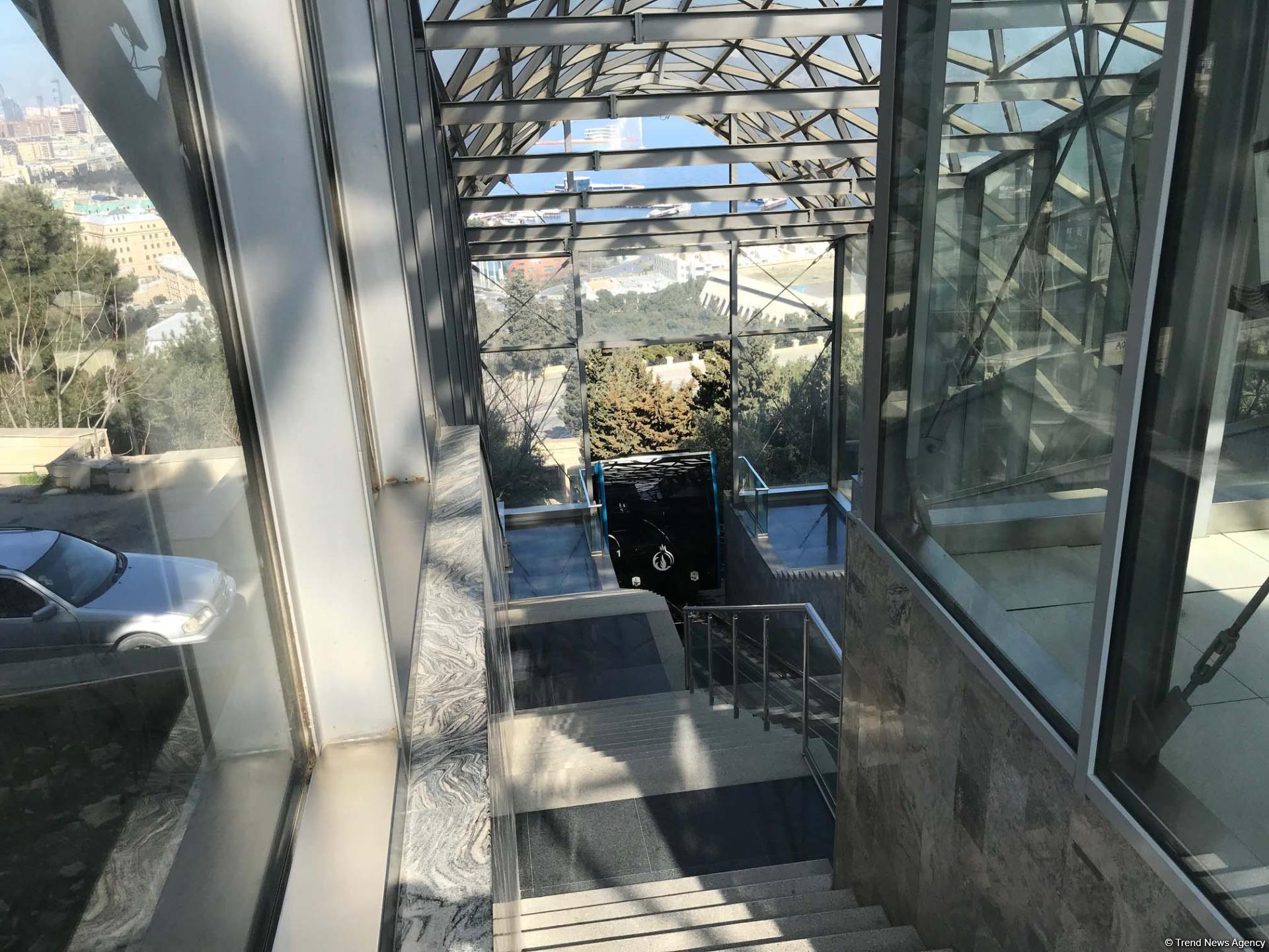 Достаточно одного пассажира, чтобы вагоны Бакинского фуникулера отправились в путь – начальник Управления (ФОТО)