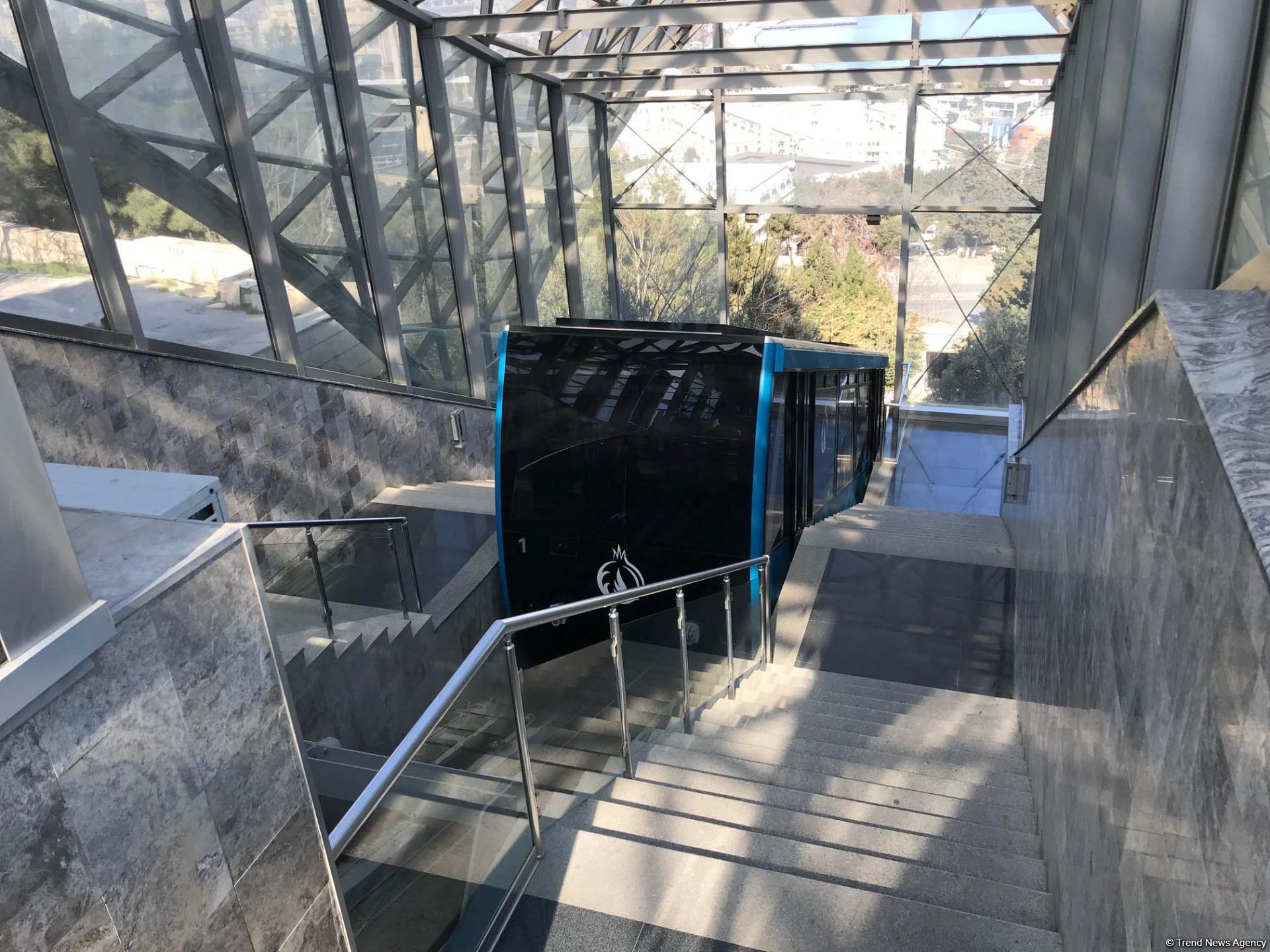 Достаточно одного пассажира, чтобы вагоны Бакинского фуникулера отправились в путь – начальник Управления (ФОТО)