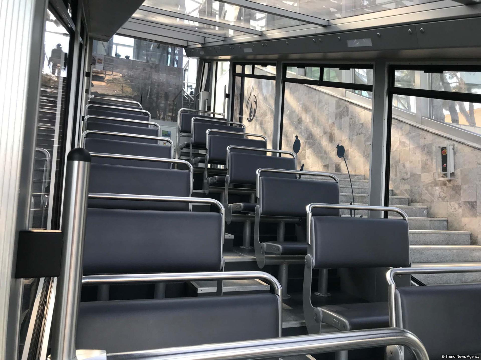 Достаточно одного пассажира, чтобы вагоны Бакинского фуникулера отправились в путь – начальник Управления (ФОТО)