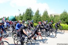 В Баку прошел велопробег под девизом «Меньше машин, больше жизни» (ФОТО)