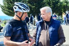 В Баку прошел велопробег под девизом «Меньше машин, больше жизни» (ФОТО)