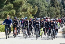 В Баку прошел велопробег под девизом «Меньше машин, больше жизни» (ФОТО)