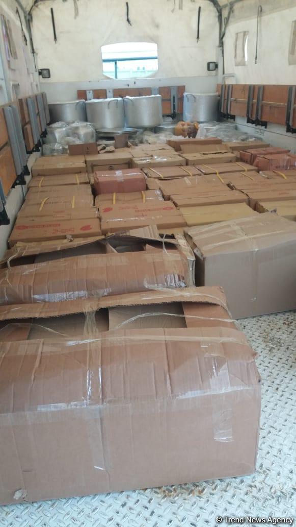 По поручению Президента Ильхама Алиева в Иран отправлена гумпомощь (ФОТО)