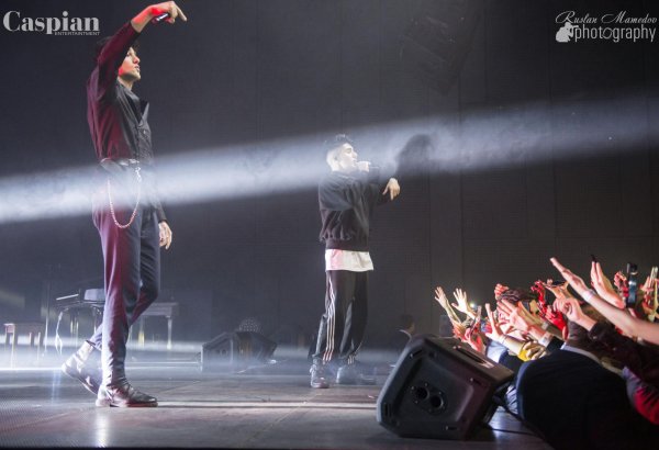 Российские звезды – азербайджанцы Rauf & Faik зажгли вечерний Баку (ВИДЕО, ФОТО)