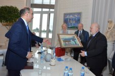 Абульфас Гараев встретился с делегацией ВГИКа (ФОТО)