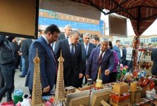 Азербайджанские пехлеваны на празднике искусств в Саатлы (ФОТО)