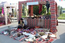 Азербайджанские пехлеваны на празднике искусств в Саатлы (ФОТО)