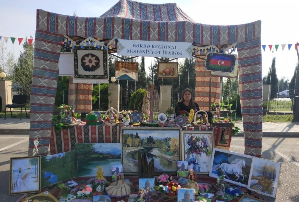 Азербайджанские пехлеваны на празднике искусств в Саатлы (ФОТО)