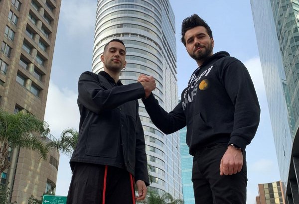 Участники "Евровидения 2019" от Азербайджана и Италии подружились (ВИДЕО, ФОТО)