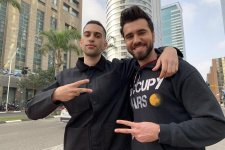 Участники "Евровидения 2019" от Азербайджана и Италии подружились (ВИДЕО, ФОТО)