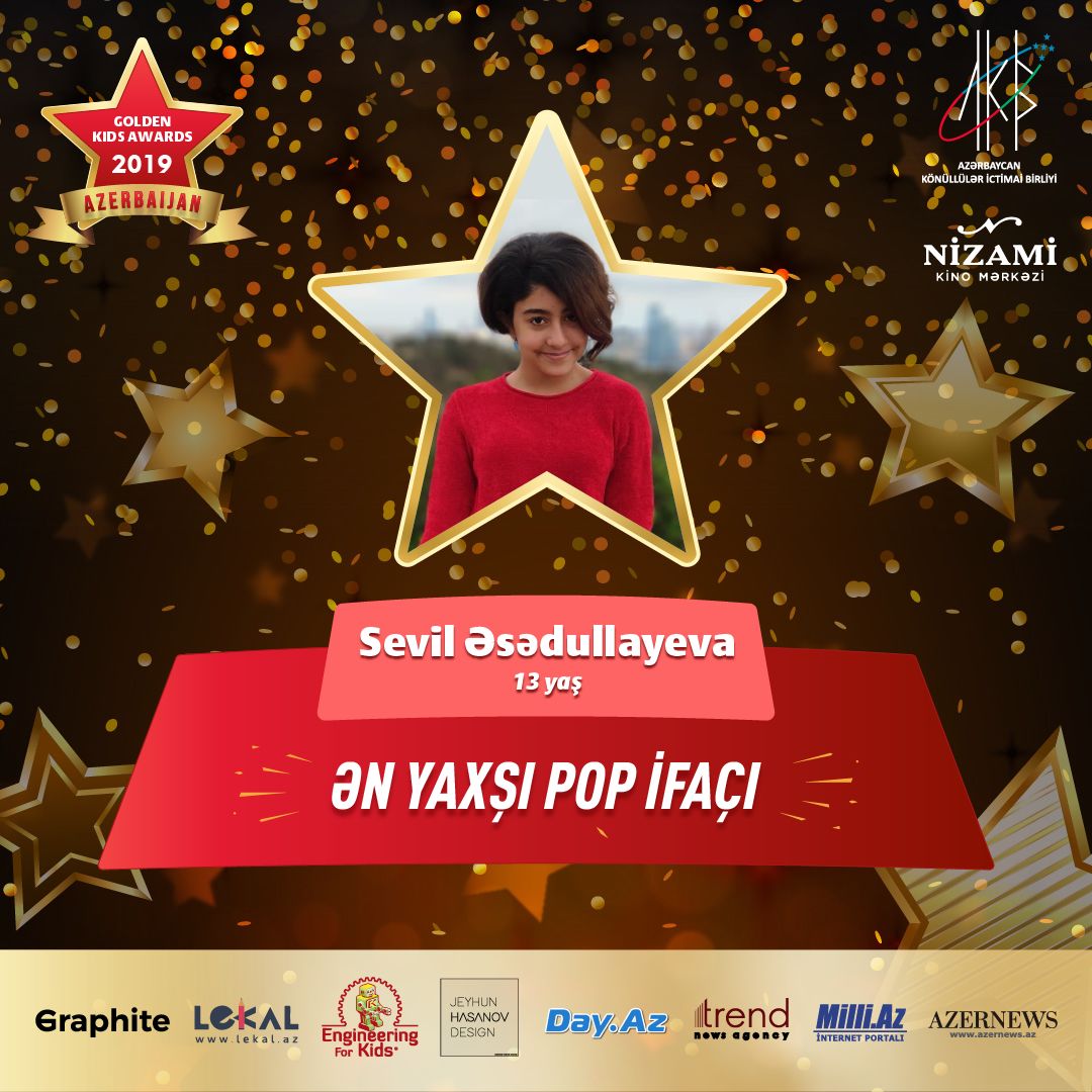 Названы первые номинанты Azerbaijan Golden Kids Awards 2019 (ФОТО)