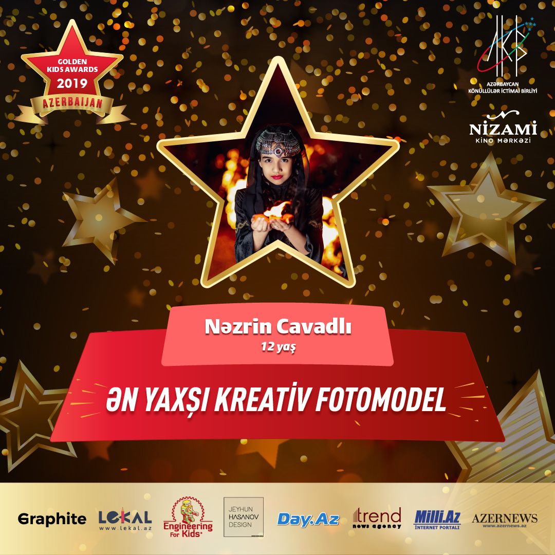 Названы первые номинанты Azerbaijan Golden Kids Awards 2019 (ФОТО)