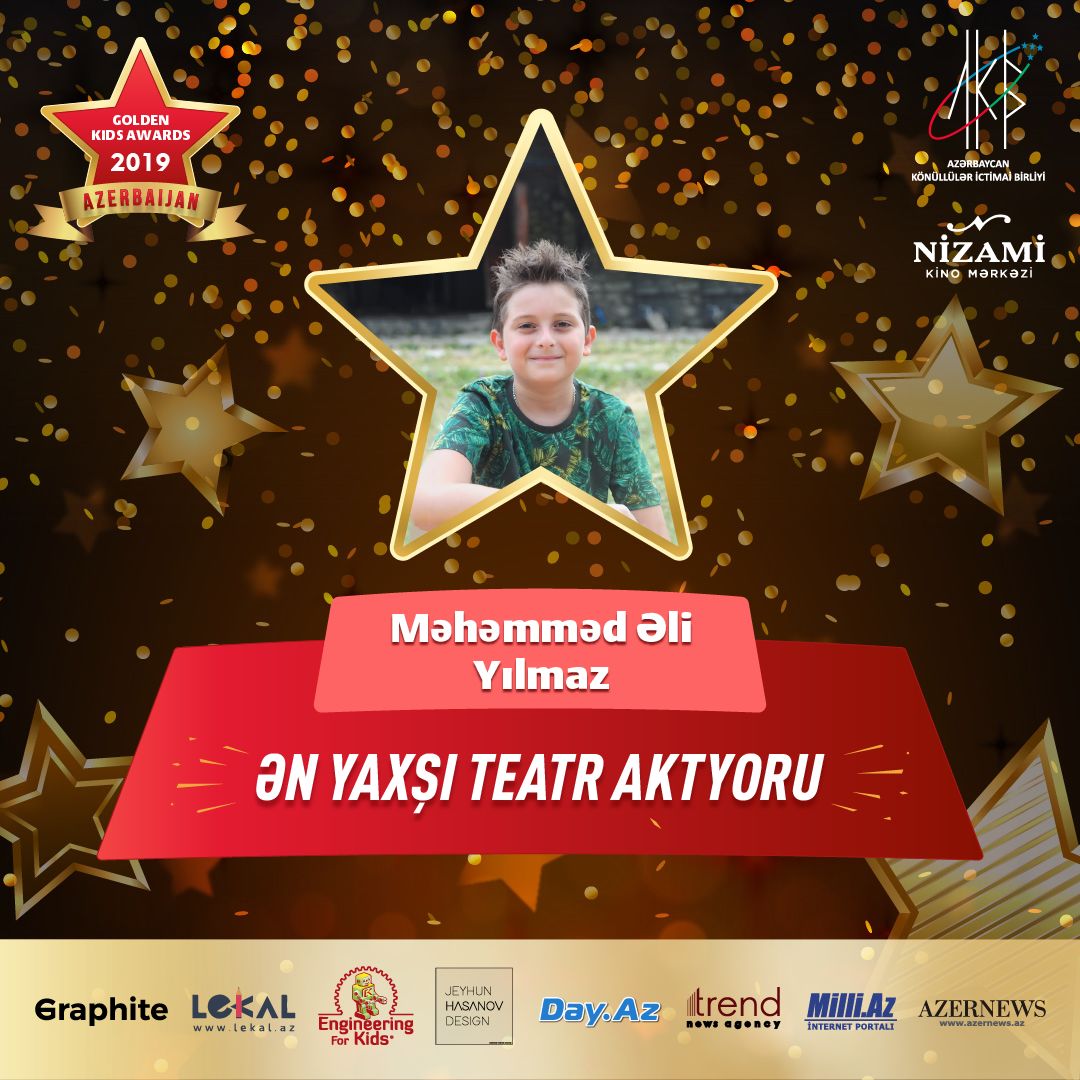 Названы первые номинанты Azerbaijan Golden Kids Awards 2019 (ФОТО)