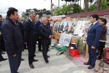 Макеты памятников архитектуры Азербайджана из обыкновенных спичек (ФОТО)