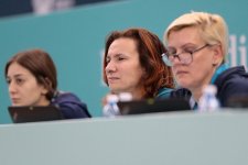 В Национальной арене гимнастики проходят подиумные тренировки участников турнира AGF Junior Trophy (ФОТОРЕПОРТАЖ)