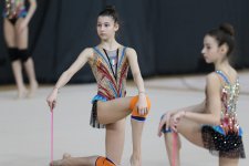 В Национальной арене гимнастики проходят подиумные тренировки участников турнира AGF Junior Trophy (ФОТОРЕПОРТАЖ)