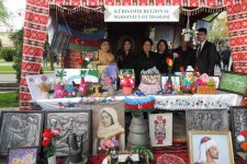 Флаги Азербайджана, Карабахские скакуны и военнослужащие (ФОТО)