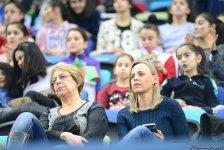 В Баку стартовали соревнования Международного турнира по художественной гимнастике AGF Junior Trophy (ФОТО)