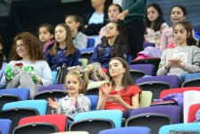 В Баку стартовали соревнования Международного турнира по художественной гимнастике AGF Junior Trophy (ФОТО)
