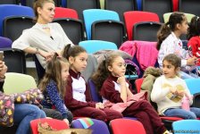 В Баку стартовали соревнования Международного турнира по художественной гимнастике AGF Junior Trophy (ФОТО)