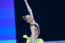 В Баку продолжаются финальные соревнования Международного турнира по художественной гимнастике AGF Junior Trophy (ФОТОРЕПОРТАЖ)
