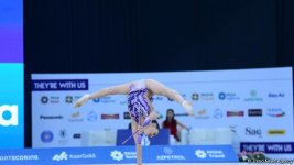 В Баку продолжаются финальные соревнования Международного турнира по художественной гимнастике AGF Junior Trophy (ФОТОРЕПОРТАЖ)
