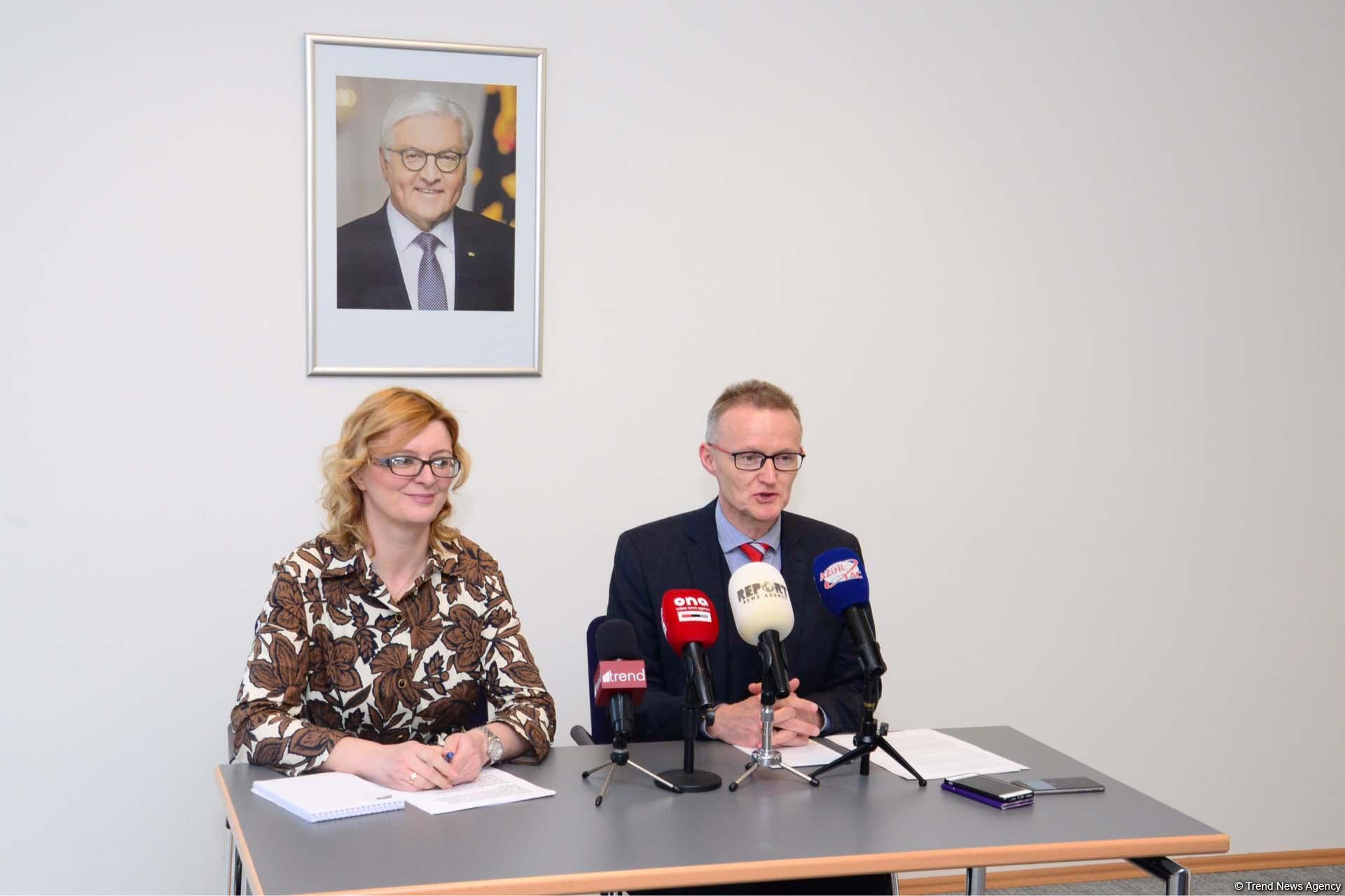 Германия рассчитывает на увеличение товарооборота с Азербайджаном (ФОТО)